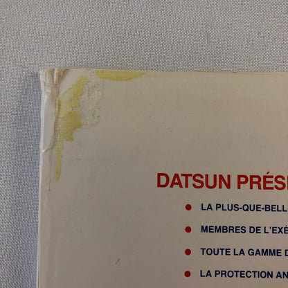1977 Datsun Press Kit Brochure Photos FRENCH 200SX Sportruck 280Z 280 Z B210 +