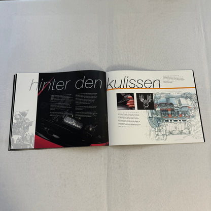Honda NSX Car Sales Brochure Catalog Advertising GERMAN Text Acura NSX