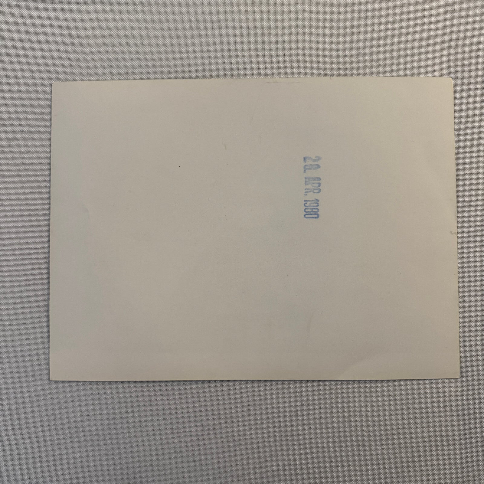 Vintage Porsche Racing Car Photo Photograph 1980