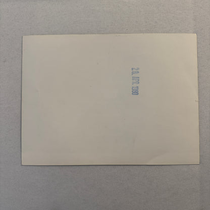 Vintage Porsche Racing Car Photo Photograph 1980