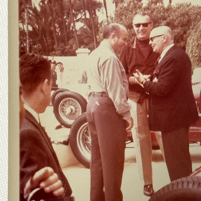 Juan Manuel Fangio Vintage Racing Driver Photo Photograph Alfa Romeo Car Lot 2x
