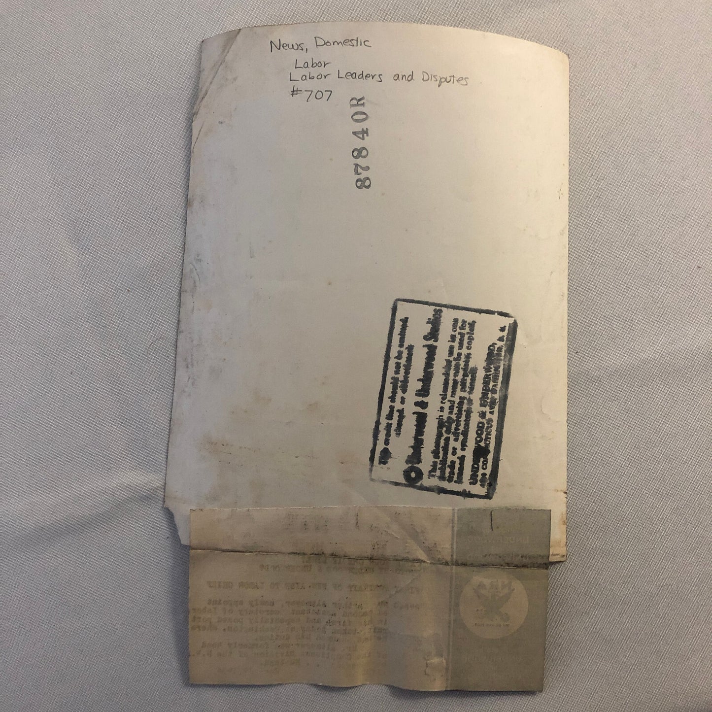 Press Photo Photograph Assistant Secretary of Labor Arthur Altmeyer 1934