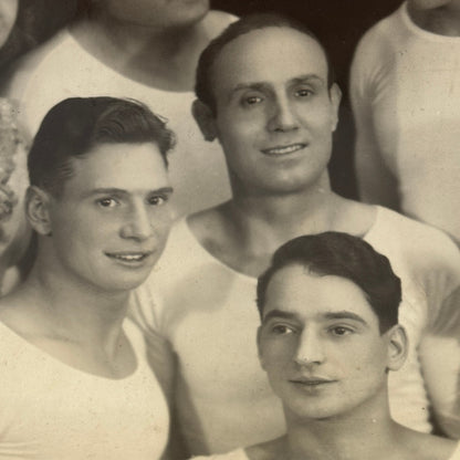 Circus Performer Acrobat Act Photo Photograph Print Vintage Troupe Frilli