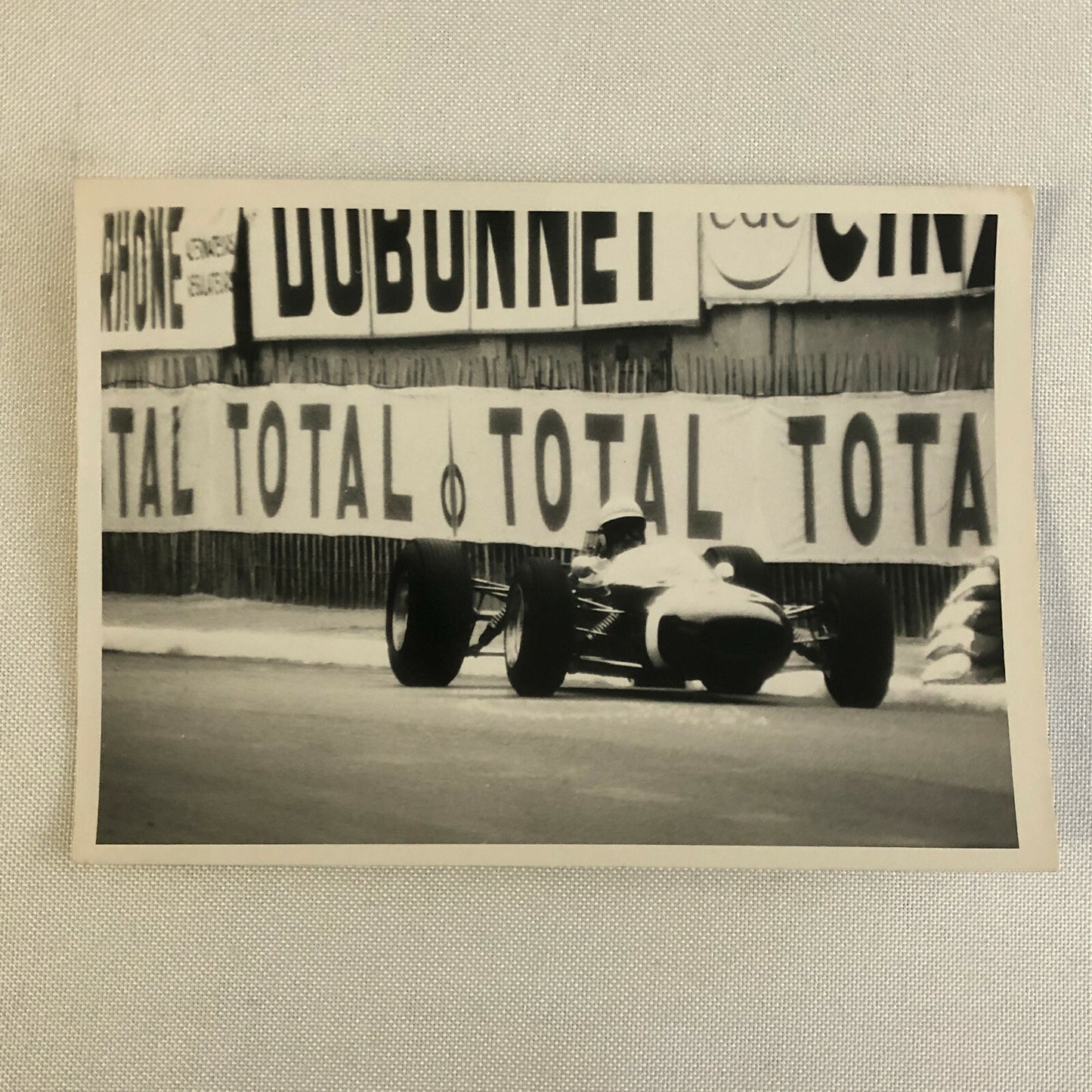 Vintage Grand Prix Racing Car Driver Photo Photograph Print 