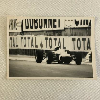 Vintage Grand Prix Racing Car Driver Photo Photograph Print 