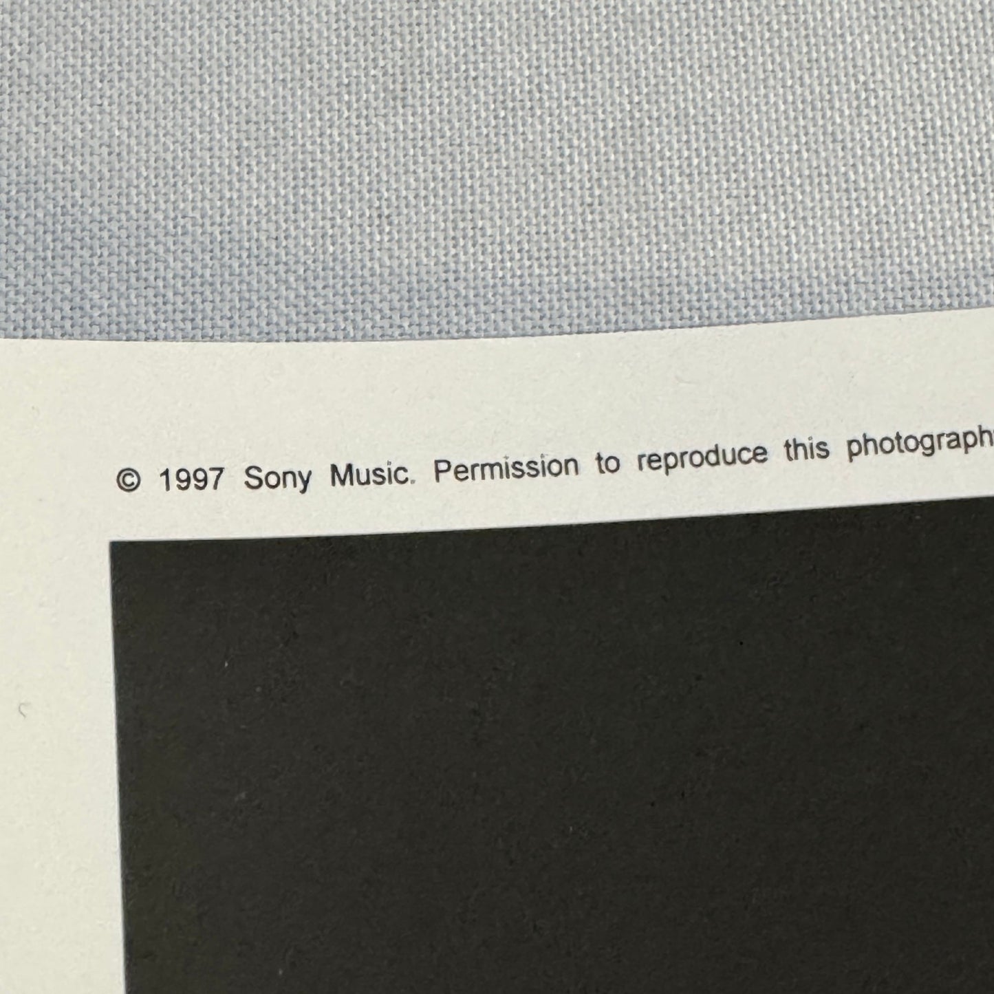 Oasis Publicity Press Photo Photograph Liam Gallagher Noel Gallagher 1997