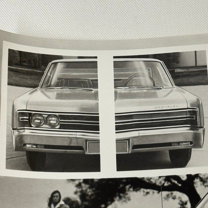 1968 Chrysler 300 Factory Press Photo Photograph Print Disappearing Headlights