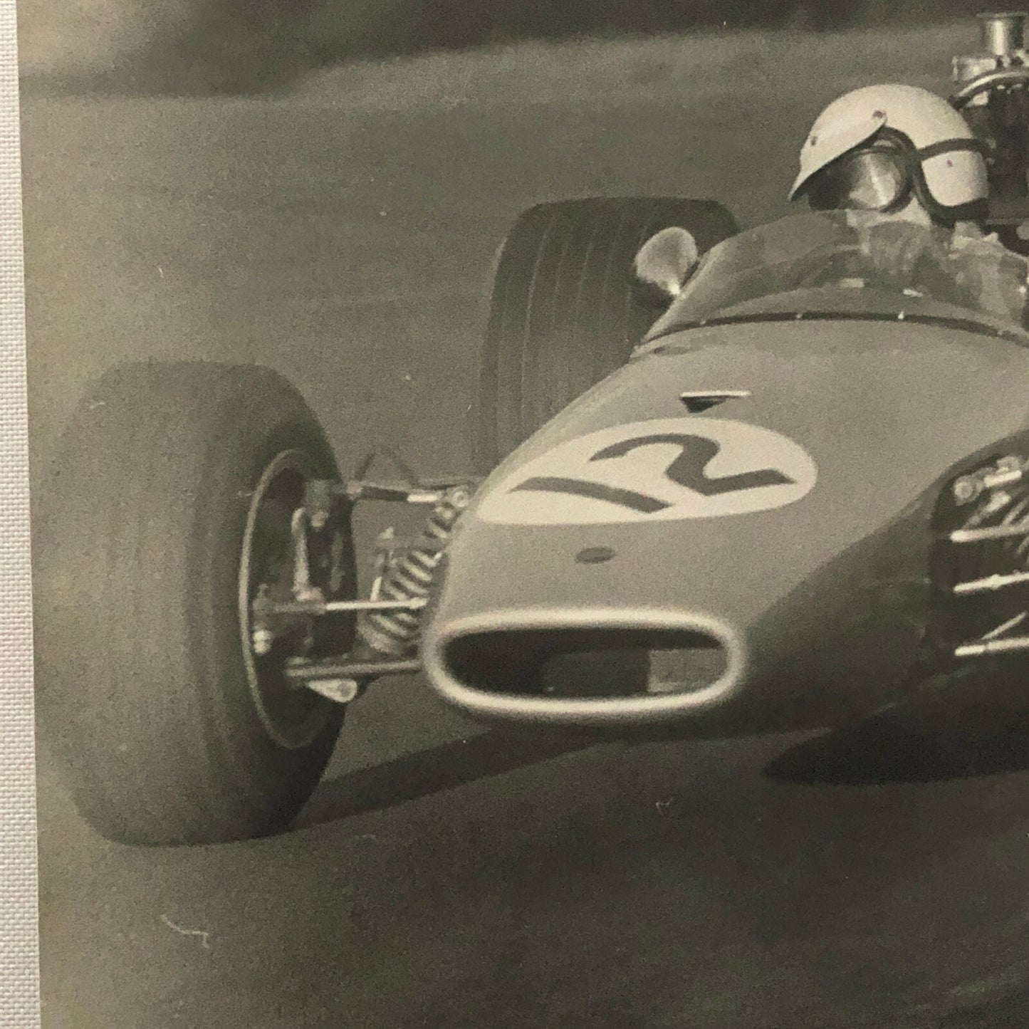 Vintage Grand Prix Racing Car Photo Photograph Print 