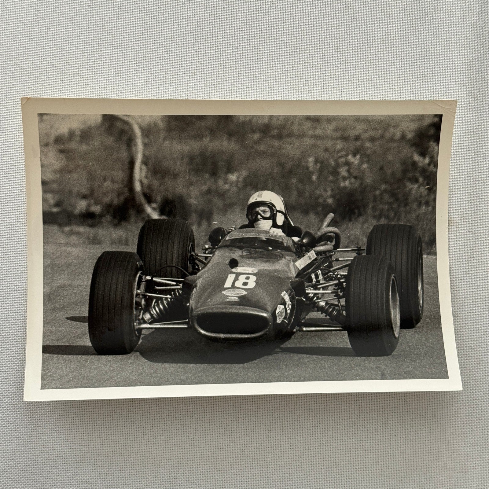 Vintage Car Racing Photo Circuit Mont Tremblant Quebec Photograph