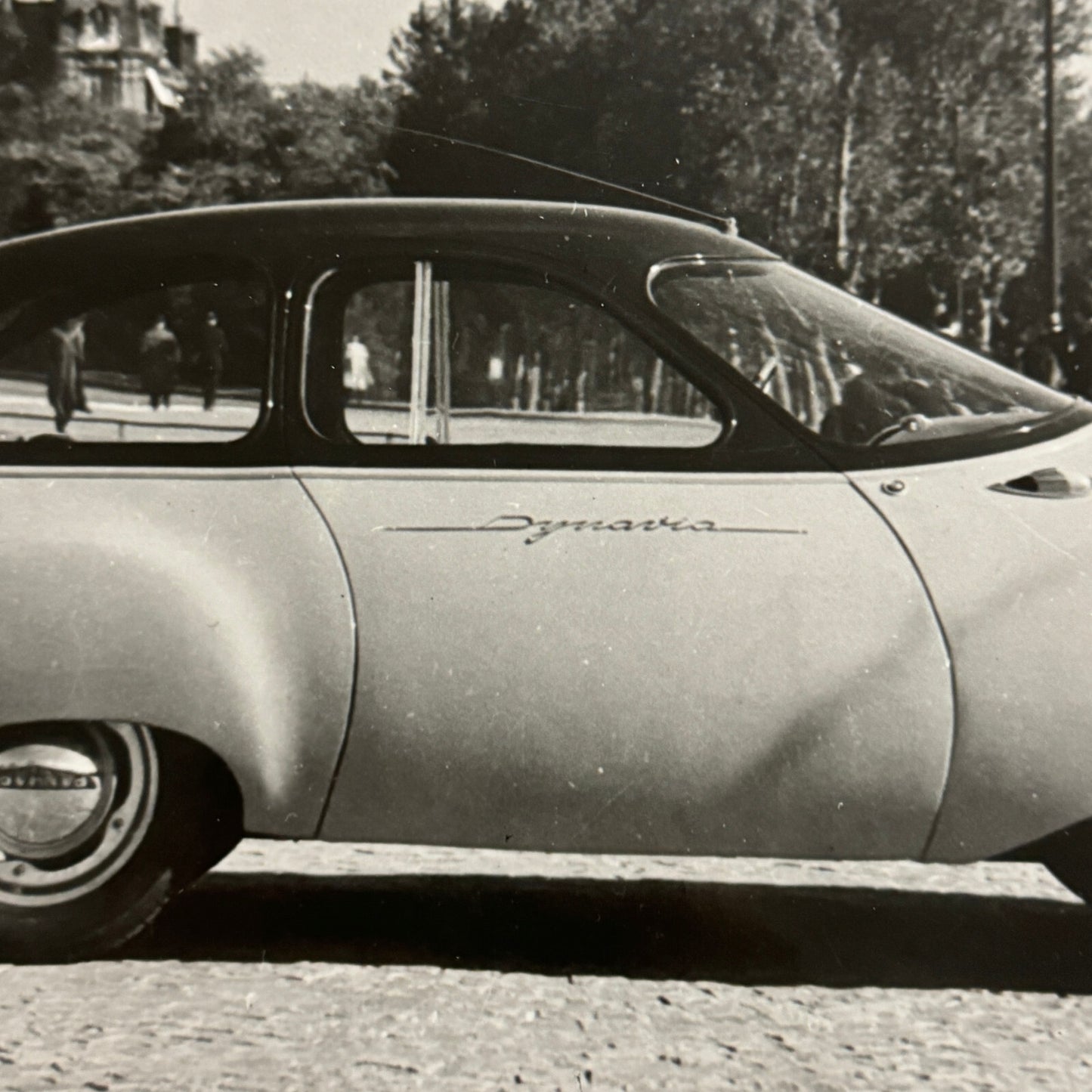 Panhard Dynavia 1948 Concept Car Press Photo Photograph Modern Print