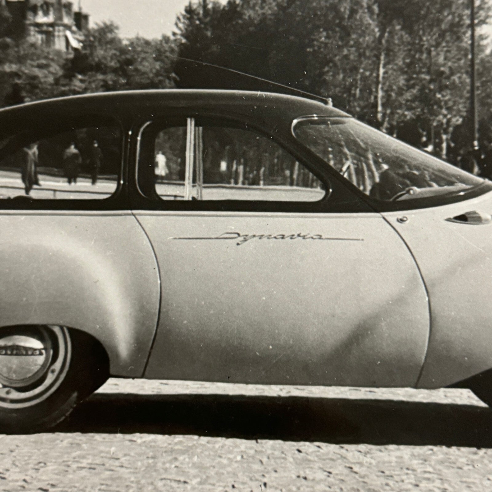 Panhard Dynavia 1948 Concept Car Press Photo Photograph Modern Print
