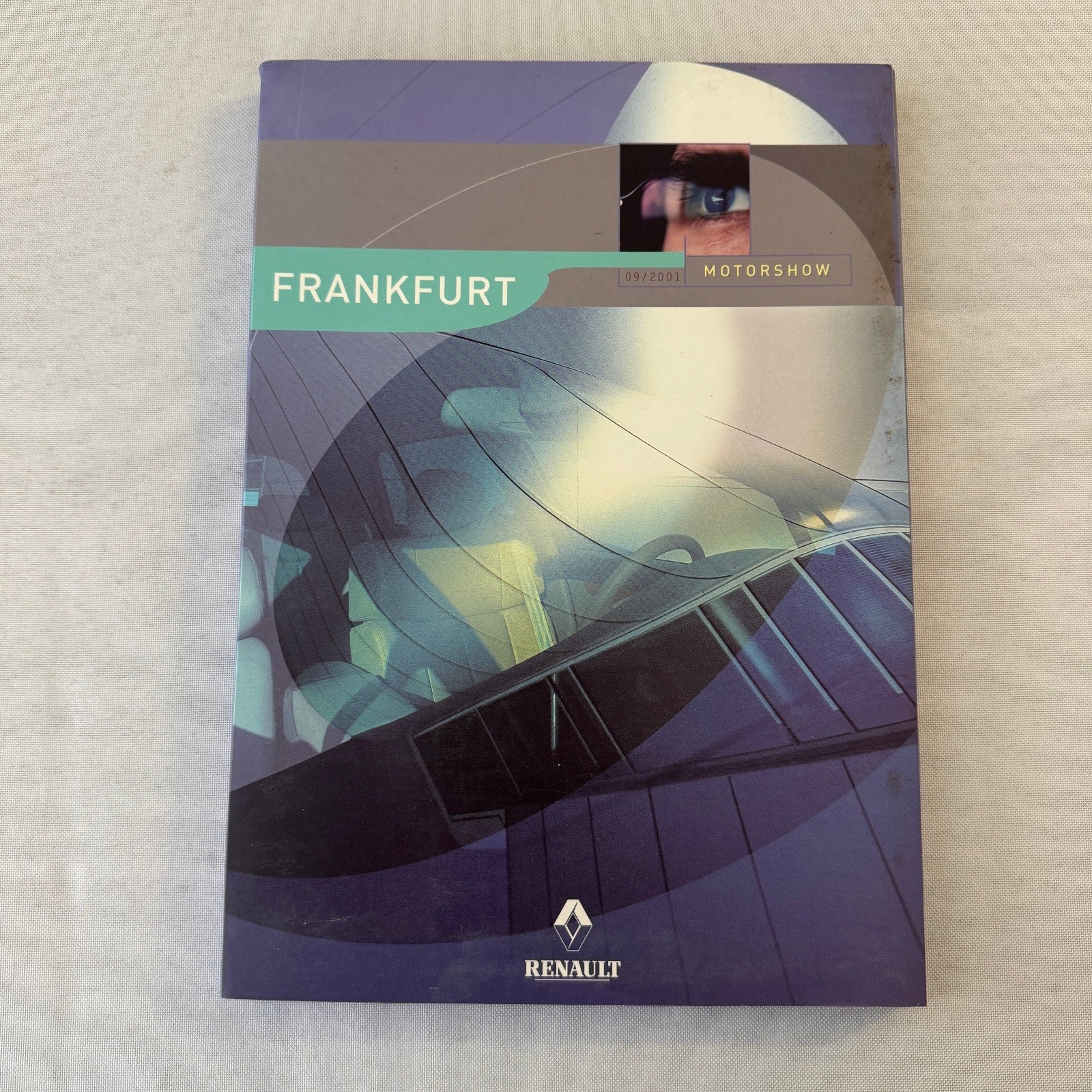 2001 Renault Frankfurt Autoshow Program Photo CD Clio Twingo Kangoo Espace