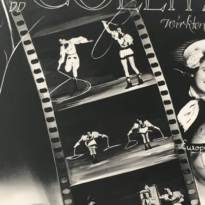 Circus Performer Wild West Show Rope Act Troupe Collins Vintage Photo German