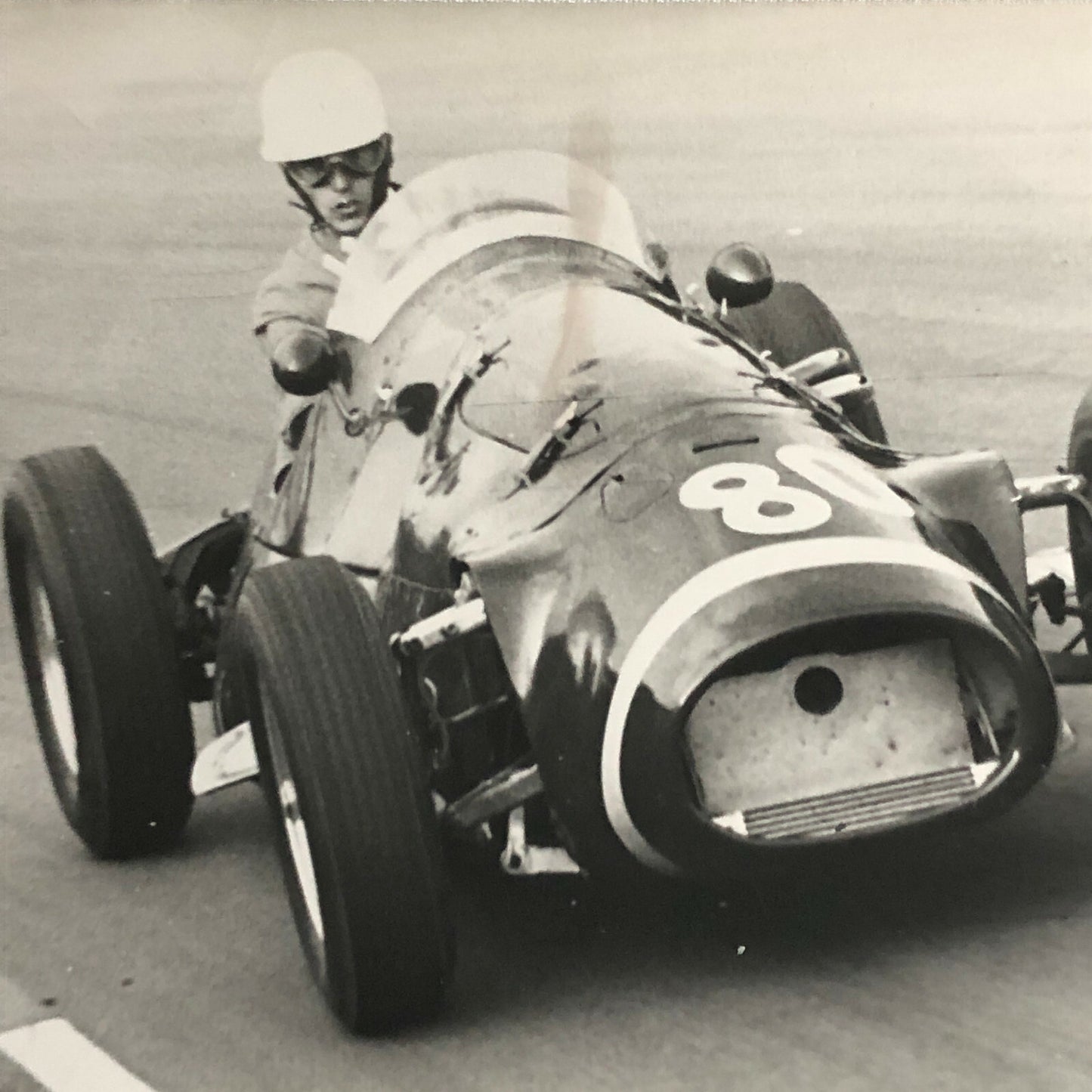 Vintage Grand Prix Racing Car Photo Photograph Print