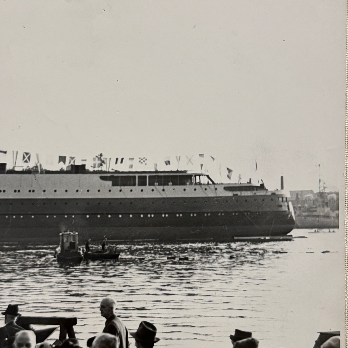 Vintage Boat Ship Photo Photograph Prince George Steamship Steam Ship 1947