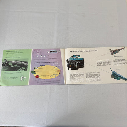 1960 Ford Falcon Car Sales Brochure Catalog Canadian Tudor Fordor Sedan