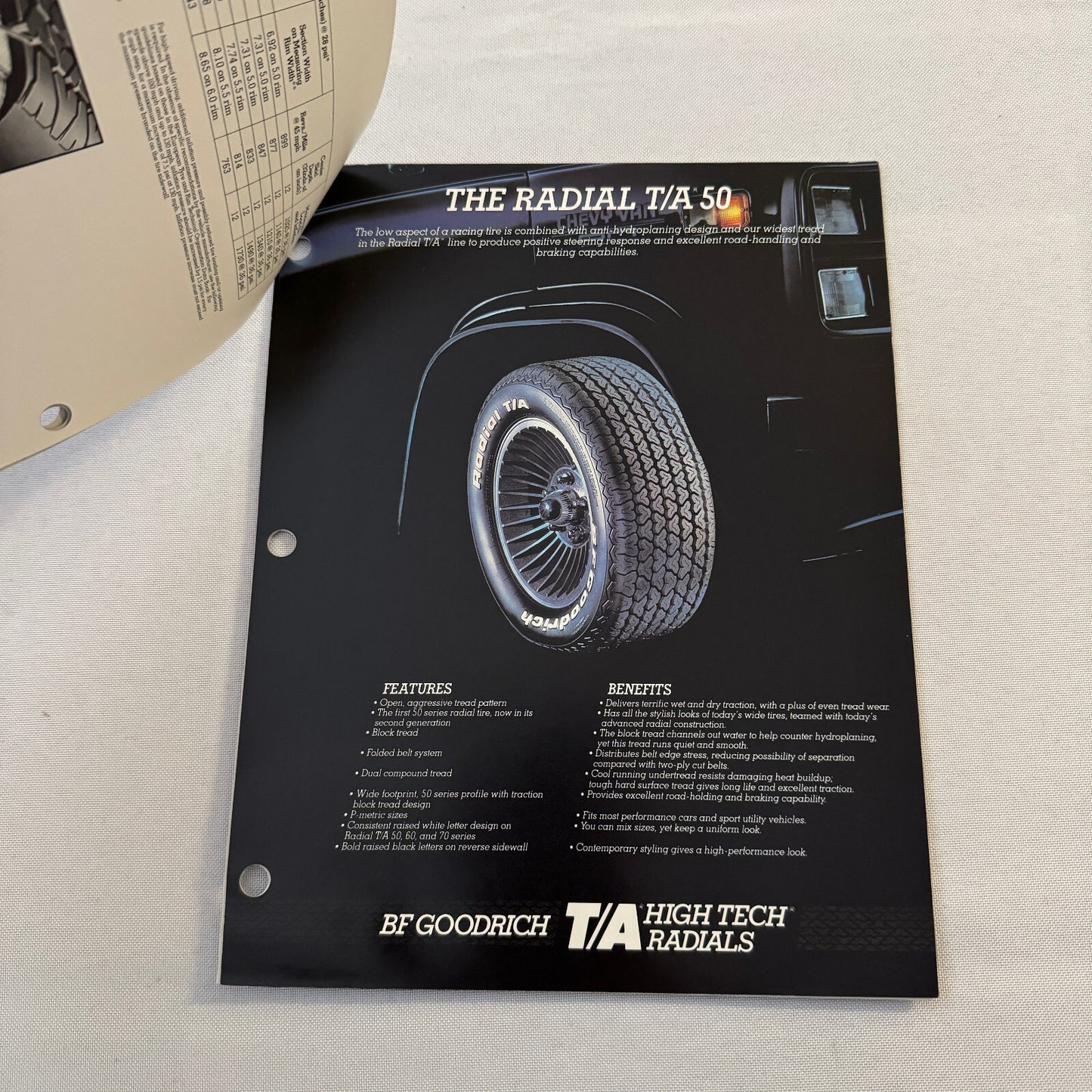 BF Goodrich Mazda Lola T616 Racing Press KIt Brochure Lola T-616 Jim Busby +