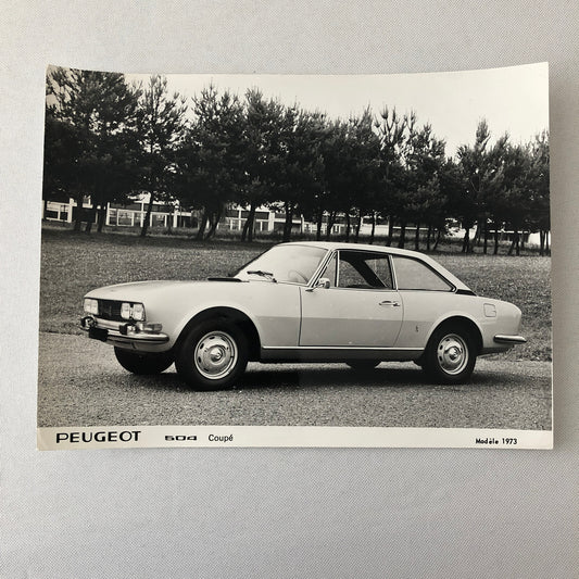 1973 Peugeot 504 Coupe Car Automobile Photo Photograph Print 