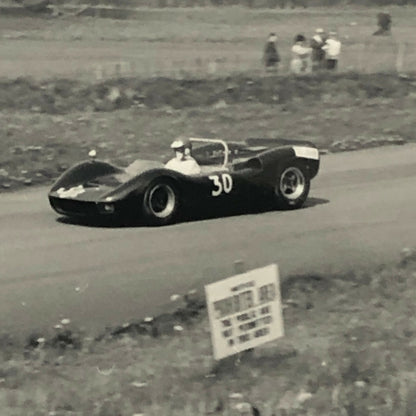 Vintage Racing Car Photo Photograph Print - 1966 McLaren Ford CanAm Can Am 