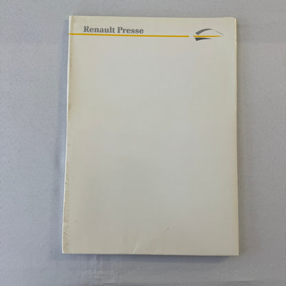 1992 Renault Press Kit Renault Alpine A610 Clio Espace Rapid 5 19 25 GERMAN