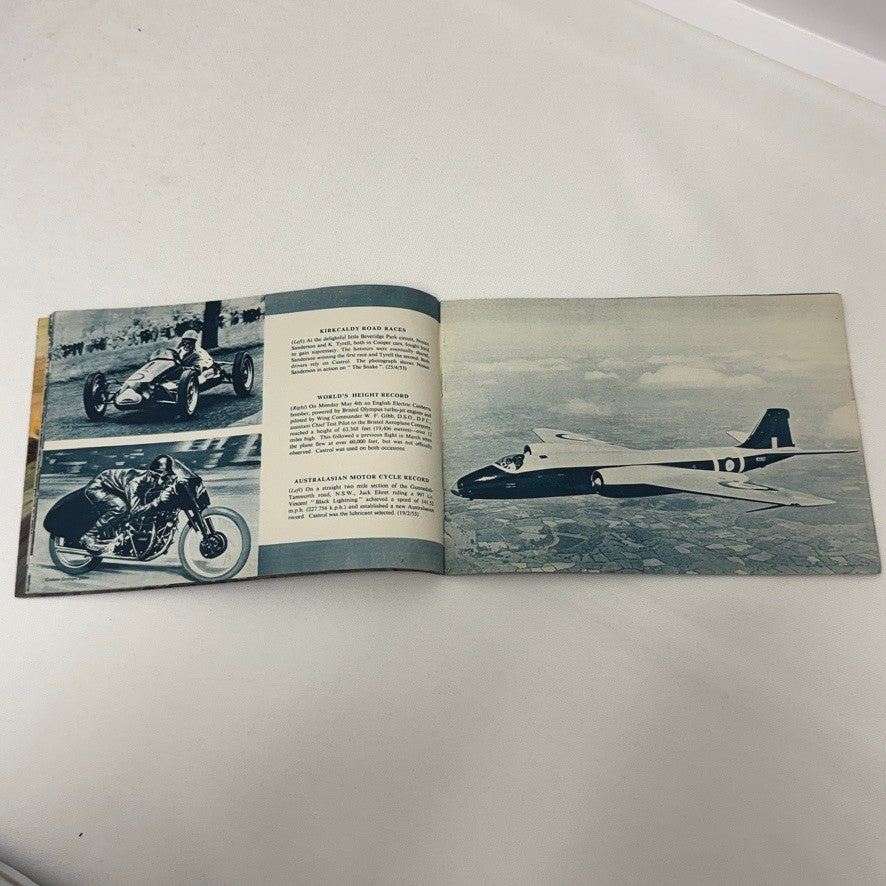 1953 Castrol Racing Achievements Brochure LeMans Grand Prix Motorcycle Bike +