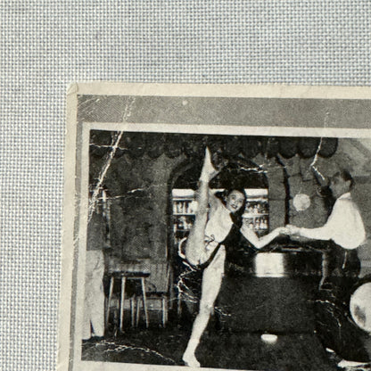 Vintage Rollerskating Roller Skate Act Donald Roller Skating Sensation Flyer
