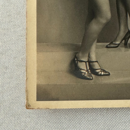 Vintage Circus Acrobat Balancing Act Photo Photograph Fiochi Sisters Paolo