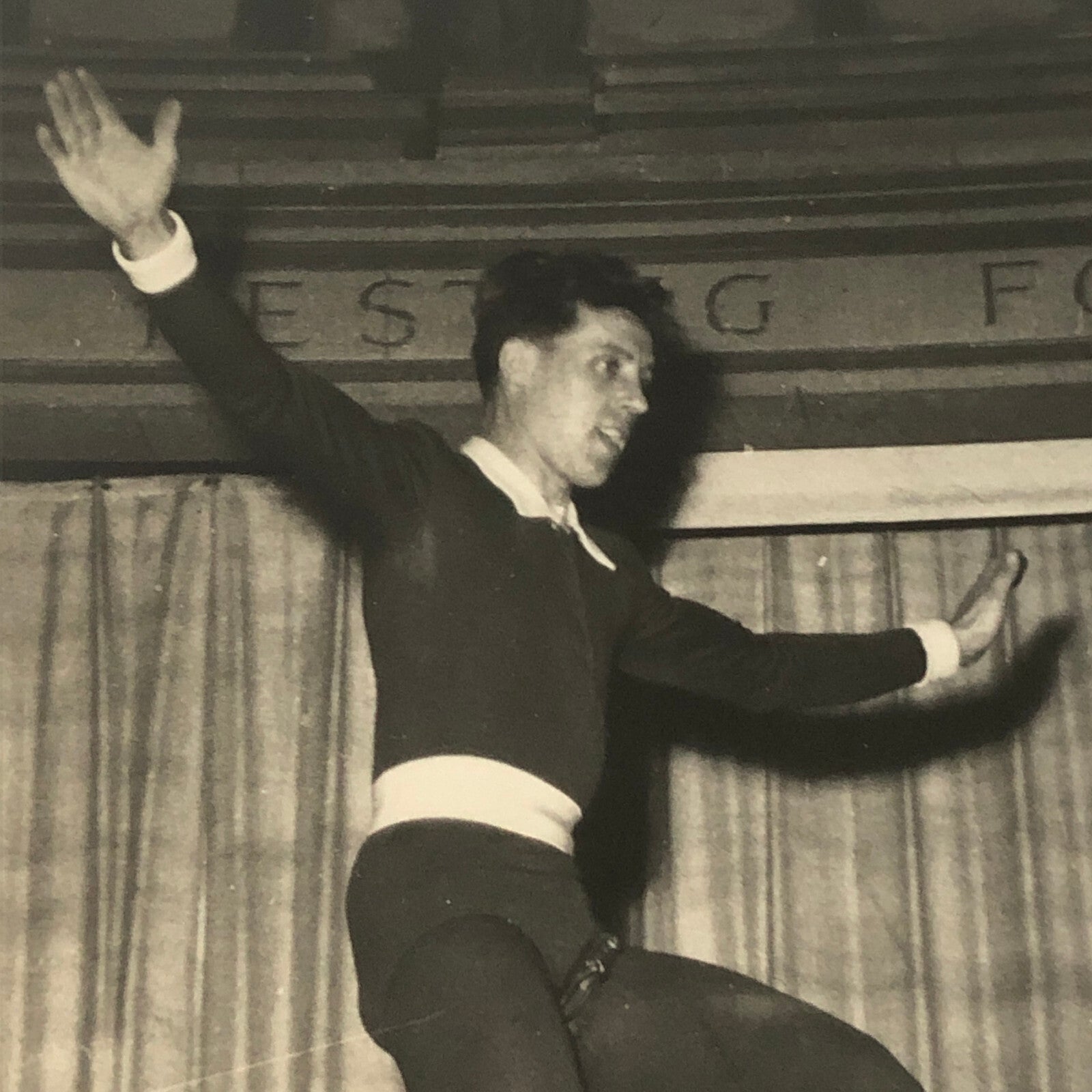 Circus Performer Balancing Act on Unicycle Photo Photograph Denmark