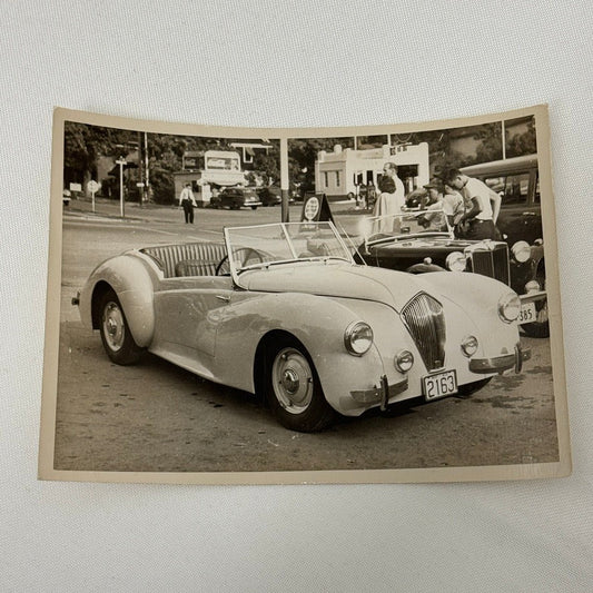 1948 Healey Roadster Car Automobile Photo Photograph Print Vintage