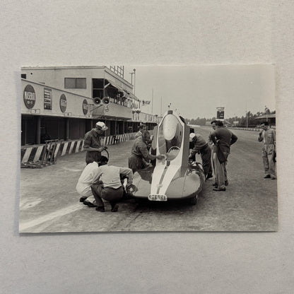 Fiat Abarth 750 Record Bertone 1956 Monza Racing Car Photo Photograph Modern