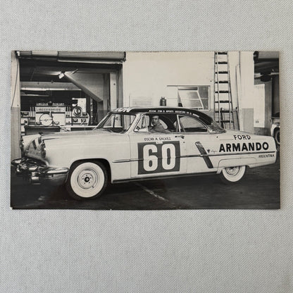 1953 Carrera Panamericana Racing Photo Oscar A. Galvez Lincoln Capri Photograph