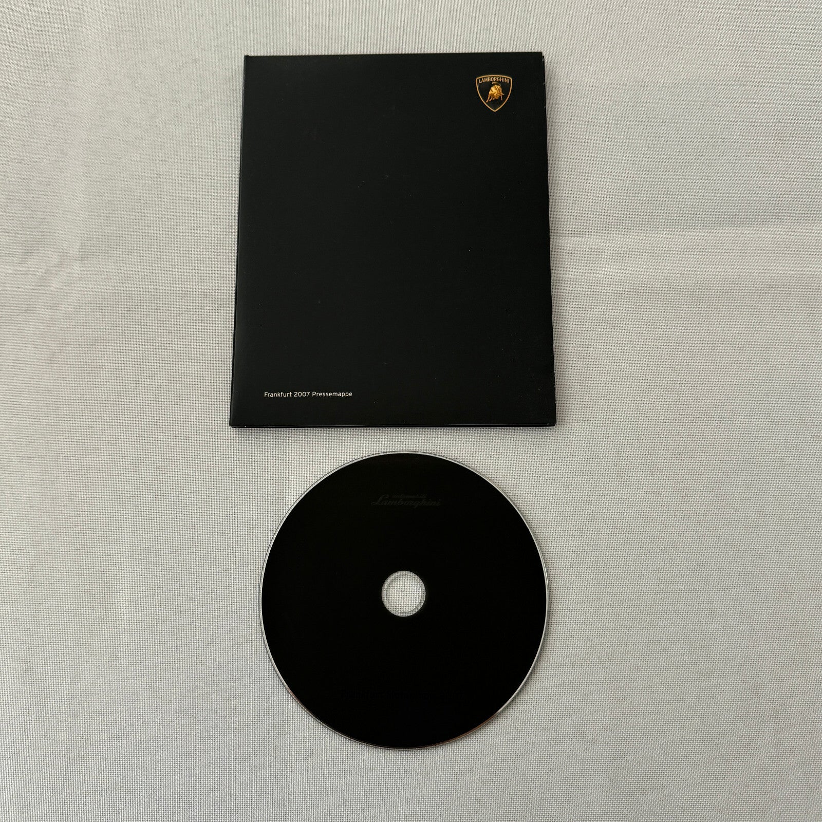 2007 Lamborghini Frankfurt Autoshow CD Press Kit Gallardo Murcielago