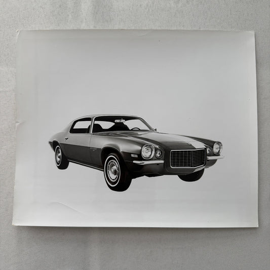 Chevrolet Camaro Vintage Photo Photograph Print Chevy 1972 1973