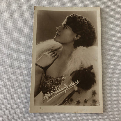 Circus Performer Acrobats Trapeze RPPC Real Photo Postcard Mercedes Godart