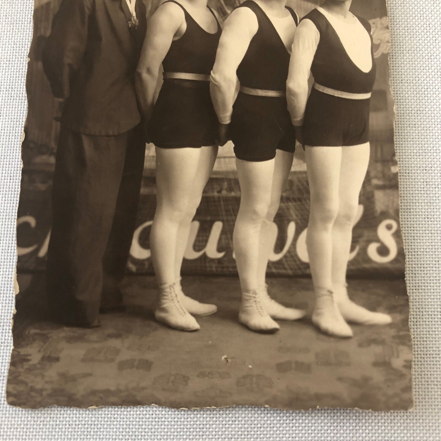 Circus Performer Photo Postcard Real Photo Postcard RPPC Vintage
