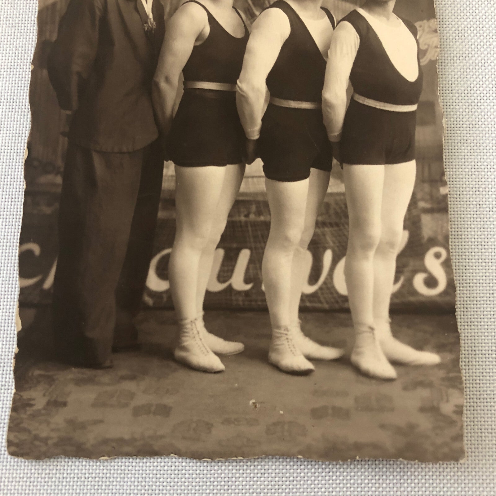 Circus Performer Photo Postcard Real Photo Postcard RPPC Vintage