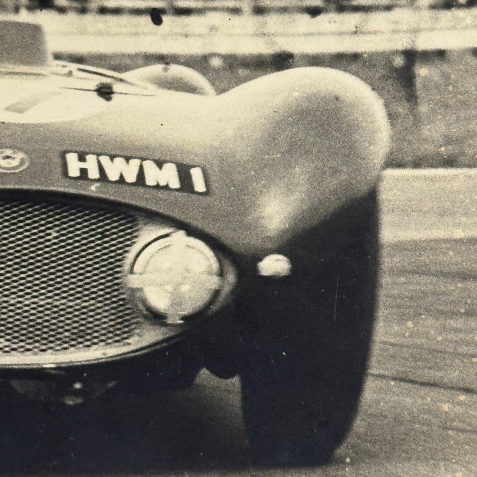 Vintage Racing Photo Goodwood BARC Race 1956 HWM 1 Jaguar Noel Cunningham Reid