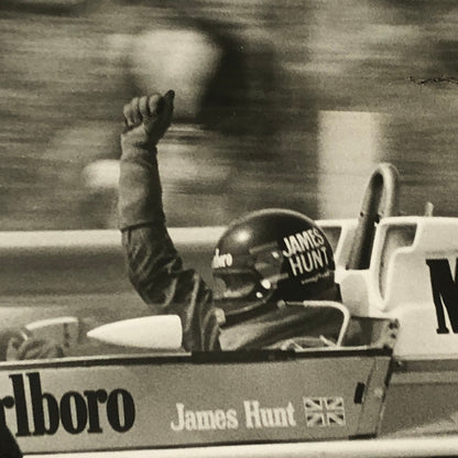 James Hunt Marlboro Racing F1 Formula One Photo Photograph Print