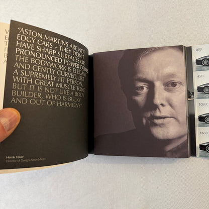 Aston Martin Car Press Kit Photo CD Aston Martin V12 Vanquish DB9 Coupe Volante