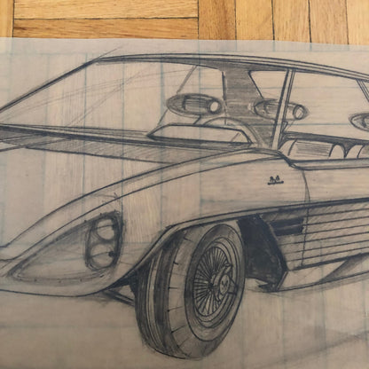 Styling Concept Automobile Illustration Art Drawing Sketch Design