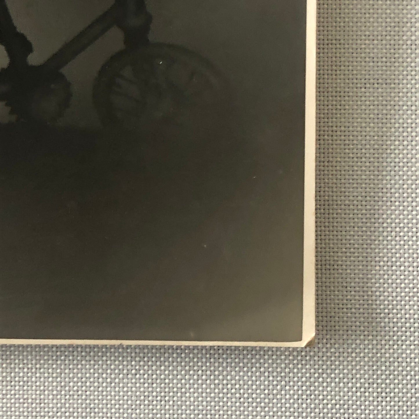 Circus Performer with Miniature Mini Bicycle Bike Photo Paris Vintage Scottish