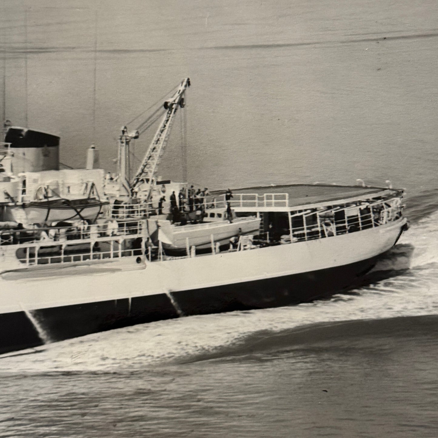 Vintage Ship Boat Photo Photograph Print HMCS Labrador Ship