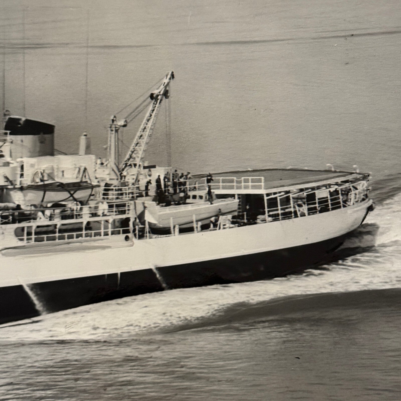 Vintage Ship Boat Photo Photograph Print HMCS Labrador Ship