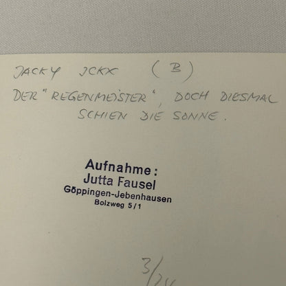 Vintage Racing Photo Jacky Ickx 1969 1000KM Race Motorsport Photograph