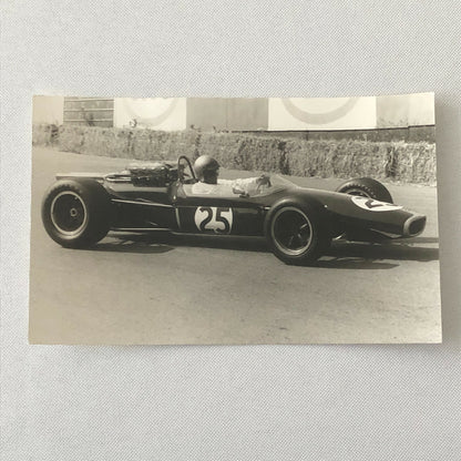 Vintage Jack Brabham Racing Driver Photo Photograph 1967 Belgian Grand Prix 