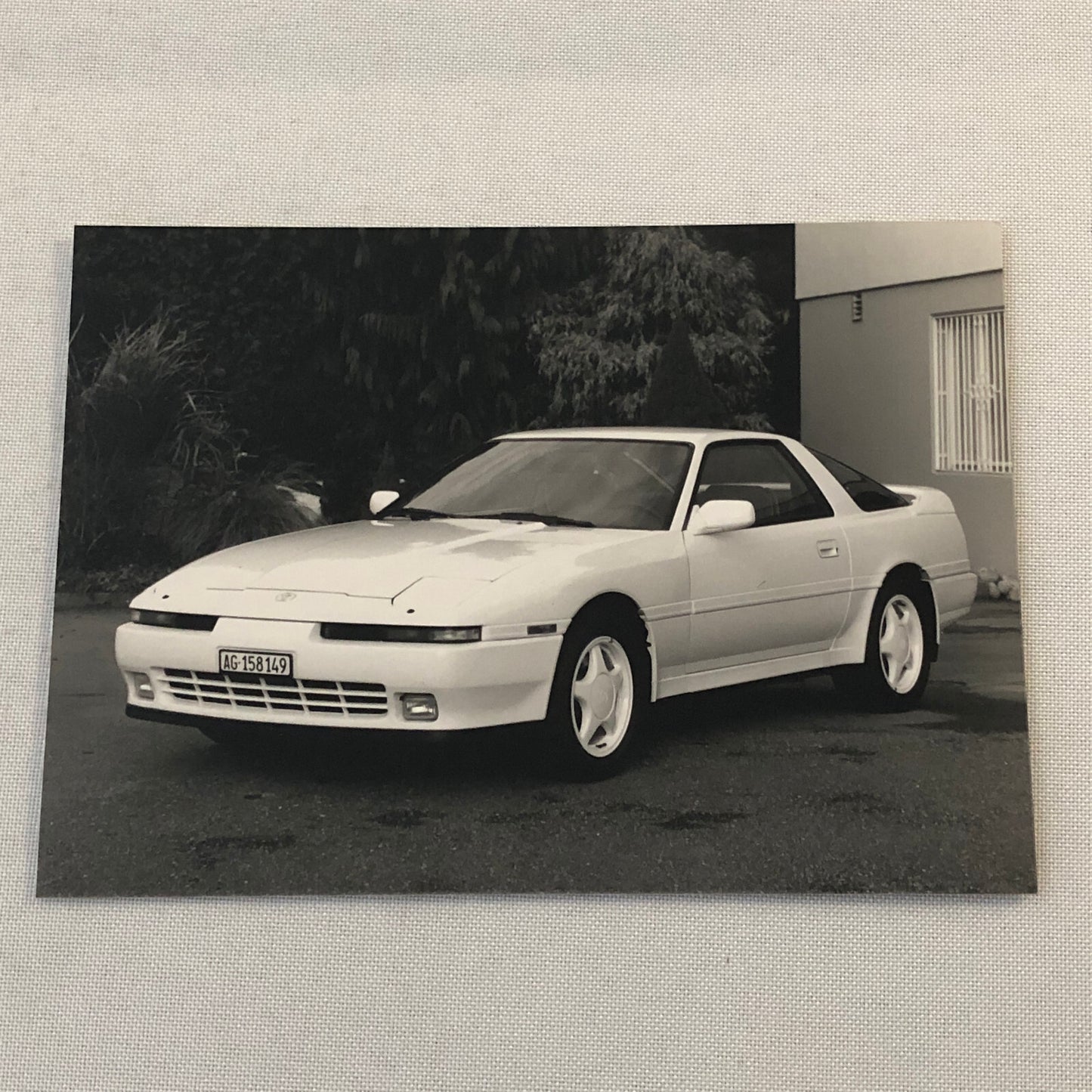 Toyota Supra Turbo Car Factory Press Photo Photograph Print