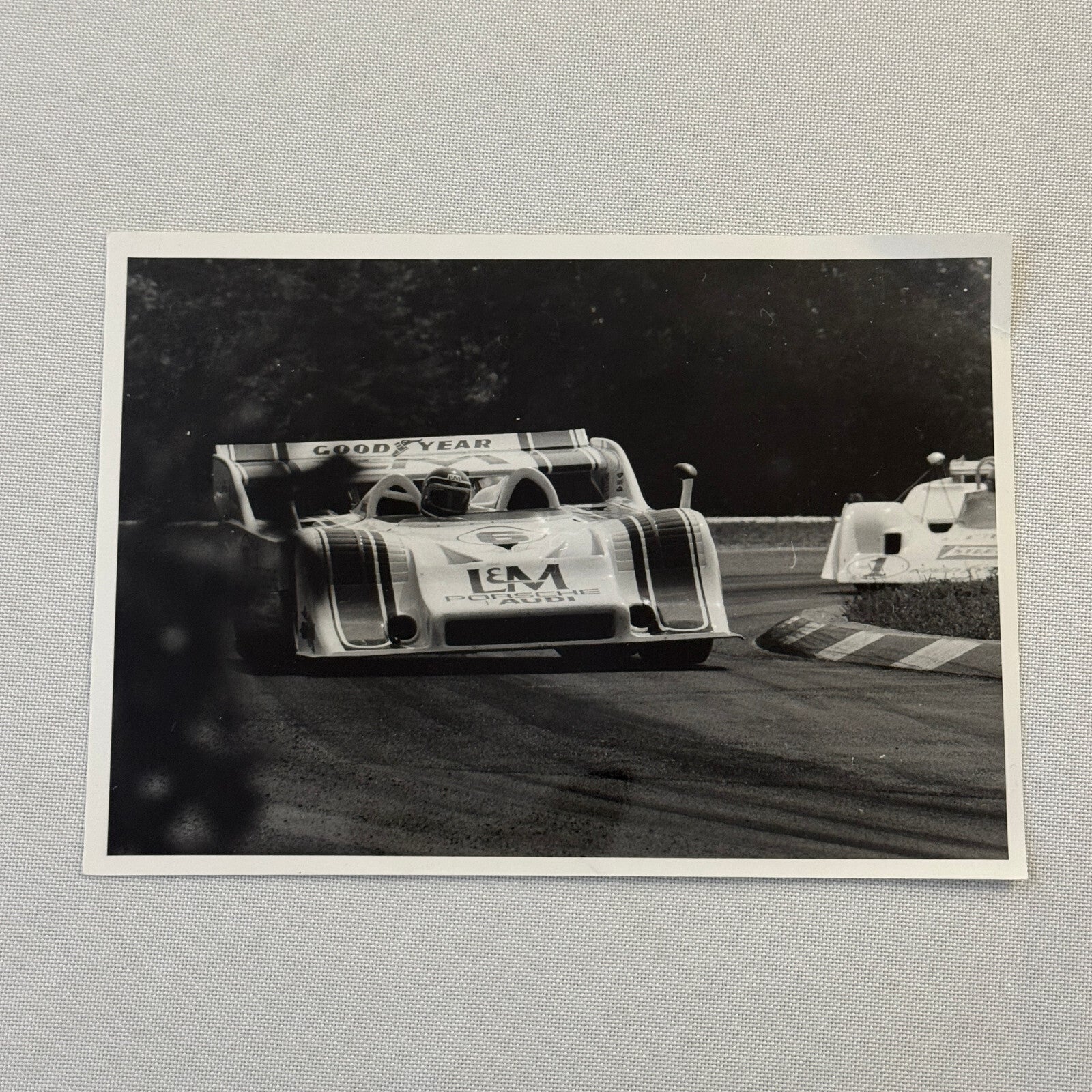 Vintage Porsche Racing Car Photo Photograph Print