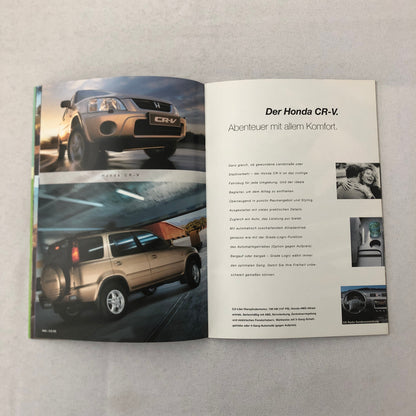 Honda Sales Brochure Catalog NSX S2000 Integra Type R Prelude Civic + GERMAN