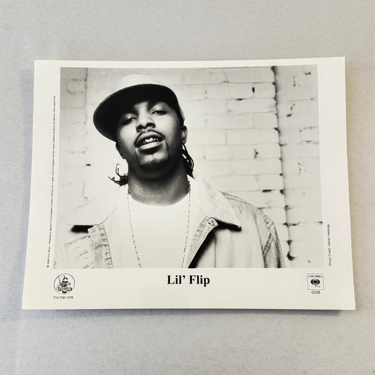 Lil Flip Music Publicity Press Photo Photograph Rap Hip Hop Rapper Artist 2002