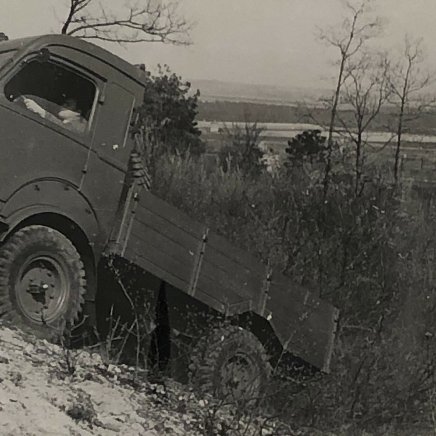 Vintage Renault 750 kg 4x4 Truck Press Photo Photograph Print